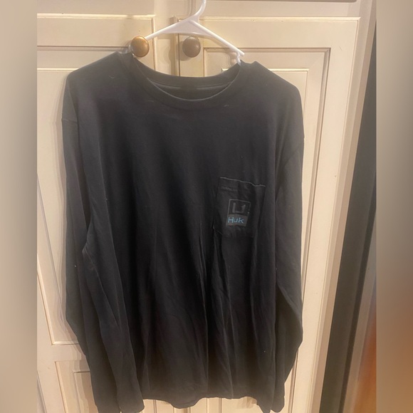 Huk Men's Dark Long Sleeve Tee - Picture 1 of 4